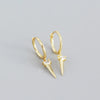 Wholesale Light Luxury Geometric Ladder Square Zircon Earrings S925 Sterling Silver Electroplated For Women