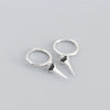 Wholesale Light Luxury Geometric Ladder Square Zircon Earrings S925 Sterling Silver Electroplated For Women