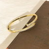 Wholesale Light Luxury Geometric Microinlaid Brass Buckle Bracelet Hand Accessory