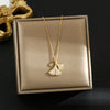 Wholesale Light Luxury Geometric Microinlaid Titanium Steel Women's Clavicle Necklace