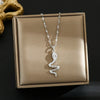 Wholesale Light Luxury Geometric Microinlaid Titanium Steel Women's Clavicle Necklace