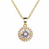 Wholesale Light Luxury Geometric Microinlaid Titanium Steel Women's Clavicle Necklace