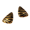 Wholesale Light Luxury Geometric Oil Drop Triangular Stainless Steel Earrings For Women