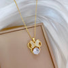 Wholesale Light Luxury Geometric Pendant Necklace With Copper Pendant And Stainless Steel Chain For Unisex