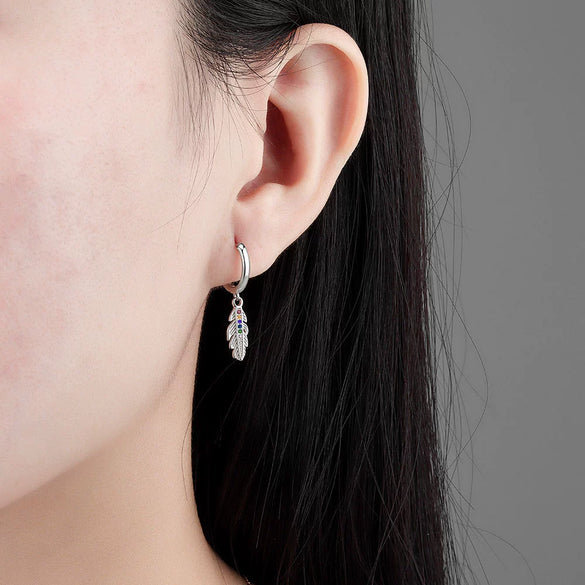 Wholesale Light Luxury Geometric S925 Silver Electroplated Earring Buckles