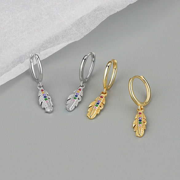 Wholesale Light Luxury Geometric S925 Silver Electroplated Earring Buckles