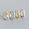 Wholesale Light Luxury Geometric S925 Silver Electroplated Earrings For Women
