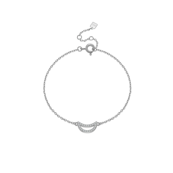 Wholesale Light Luxury Geometric S925 Sterling Silver Bracelet Electroplated With Platinum And 18K Gold For Women And Unisex