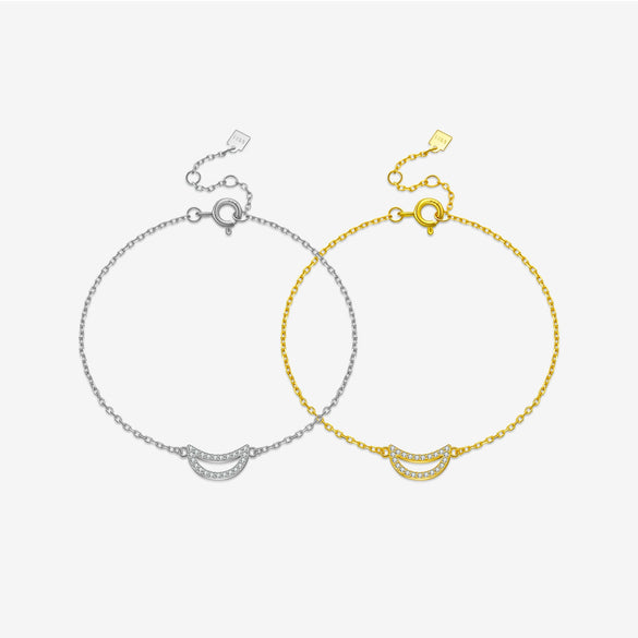 Wholesale Light Luxury Geometric S925 Sterling Silver Bracelet Electroplated With Platinum And 18K Gold For Women And Unisex