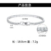 Wholesale Light Luxury Geometric S925 Sterling Silver Electroplated Bracelet For Women