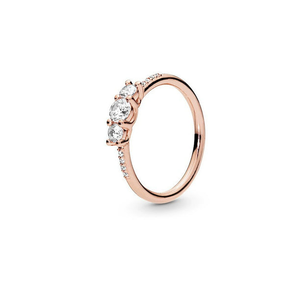 Wholesale Light Luxury Geometric Silver Electroplated Couple Rings