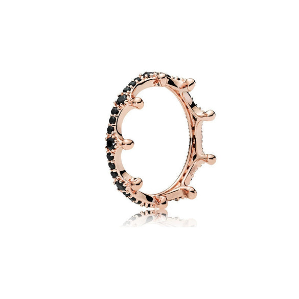 Wholesale Light Luxury Geometric Silver Electroplated Couple Rings