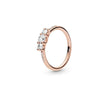Wholesale Light Luxury Geometric Silver Electroplated Couple Rings
