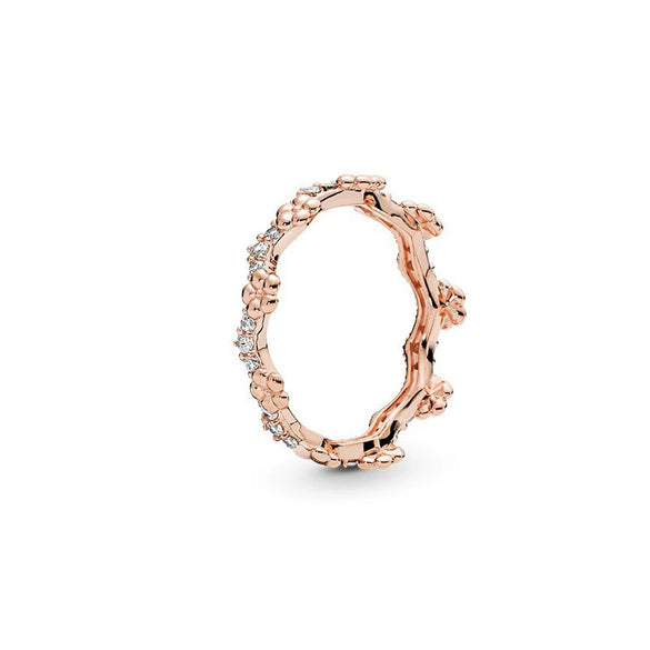 Wholesale Light Luxury Geometric Silver Electroplated Couple Rings