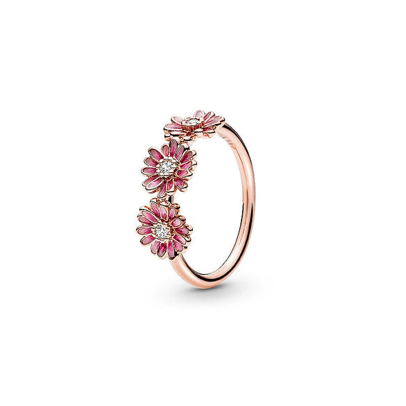 Wholesale Light Luxury Geometric Silver Electroplated Couple Rings