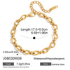 Wholesale Light Luxury Geometric Stainless Steel Electroplated Bracelets For Women