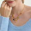 Wholesale Light Luxury Geometric Stainless Steel Electroplated Cross Necklace For Women