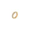 Wholesale Light Luxury Geometric Stainless Steel Electroplated Ring For Women