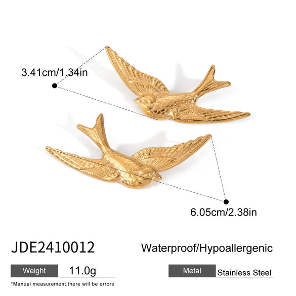 Wholesale Light Luxury Geometric Stainless Steel Electroplated Women's Ring