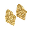 Wholesale Light Luxury Geometric Stamped Stainless Steel Earrings For Women