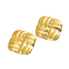 Wholesale Light Luxury Geometric Stamped Stainless Steel Earrings For Women