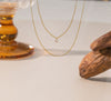 Wholesale Light Luxury Geometric Titanium Steel Bamboo Chain Necklace For Women With Electroplating Design