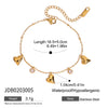 Wholesale Light Luxury High Sense Love Butterfly Stainless Steel Zircon Bracelet With Geometric Pattern And Electroplating Design For Women