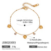 Wholesale Light Luxury High Sense Love Butterfly Stainless Steel Zircon Bracelet With Geometric Pattern And Electroplating Design For Women