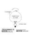 Wholesale Light Luxury Lion Head Y Shaped Tassel Stainless Steel Electroplated Jewelry Set For Women Including Necklace Earrings And Bracelet