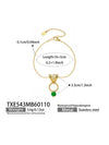 Wholesale Light Luxury Lion Head Y Shaped Tassel Stainless Steel Electroplated Jewelry Set For Women Including Necklace Earrings And Bracelet