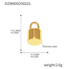 Wholesale Light Luxury Natural Style Stainless Steel Electroplated 18K Real Gold Ferris Wheel Pendant With Heart Flower Animal Zodiac Patterns Jewelry Accessories