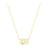 Wholesale Light Luxury Niche Women's 925 Sterling Silver Cross Chain Necklace With Letters Numbers Text Electroplated
