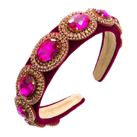 Wholesale Light Luxury Rhinestone Hairband Hair Accessories