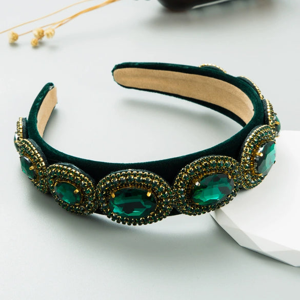 Wholesale Light Luxury Rhinestone Hairband Hair Accessories