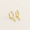 Wholesale Light Luxury Rhombus Geometric Style S925 Silver Electroplated Earrings For Women