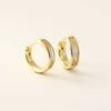Wholesale Light Luxury S925 Silver Geometric Fritillaria Earrings For Women Electroplated