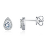 Wholesale Light Luxury Shining Drops Geometric Earrings For Women S925 Sterling Silver With Heart And Drop Shape Mosan Diamond