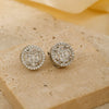Wholesale Light Luxury Simple Copper Inlaid Zircon Geometric Ear Clip Earrings For Women