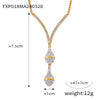 Wholesale Light Luxury Snake Head Pendant Opening Elastic Bracelet With Gold Plated Titanium Steel Snake Bone Chain Set