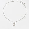 Wholesale Light Luxury Stainless Steel Diamondencrusted Geometric Cross Necklace With Vacuum Plating In Furnace For Unisex