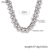 Wholesale Light Luxury Stainless Steel 18K Gold Electroplated Ot Buckle Necklace And Bracelet Set For Women