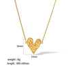 Wholesale Light Luxury Stainless Steel Love Snakeshaped Clavicle Necklace With Heart And Star Patterns For Women Electroplated
