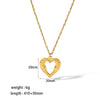 Wholesale Light Luxury Stainless Steel Love Snakeshaped Clavicle Necklace With Heart And Star Patterns For Women Electroplated
