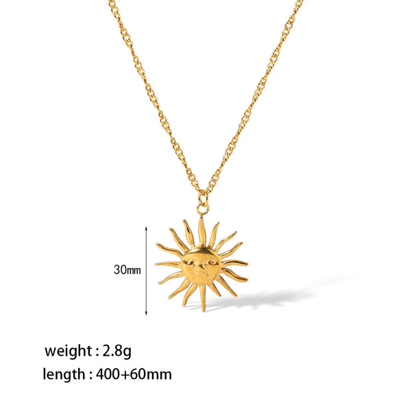 Wholesale Light Luxury Stainless Steel Love Snakeshaped Clavicle Necklace With Heart And Star Patterns For Women Electroplated