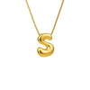 Wholesale Light Luxury Stainless Steel Titanium Steel English Letter Number Text Necklace With Vacuum Plating In Furnace For Women