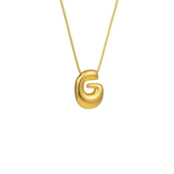 Wholesale Light Luxury Stainless Steel Titanium Steel English Letter Number Text Necklace With Vacuum Plating In Furnace For Women