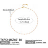 Wholesale Light Luxury Style Electroplated Stainless Steel Deer Bell Clover Multipendant Necklace Bracelet Jewelry Set For Women