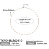Wholesale Light Luxury Style Electroplated Stainless Steel Deer Bell Clover Multipendant Necklace Bracelet Jewelry Set For Women