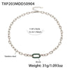 Wholesale Light Luxury Style Ferris Wheel Inlaid Zircon Stainless Steel Necklace Bracelet Jewelry Set For Women 18K Gold Plated