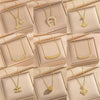Wholesale Light Luxury Style Geometric Wave Pattern 18K Gold Plated Copper Pendant O Word Chain Necklace For Women